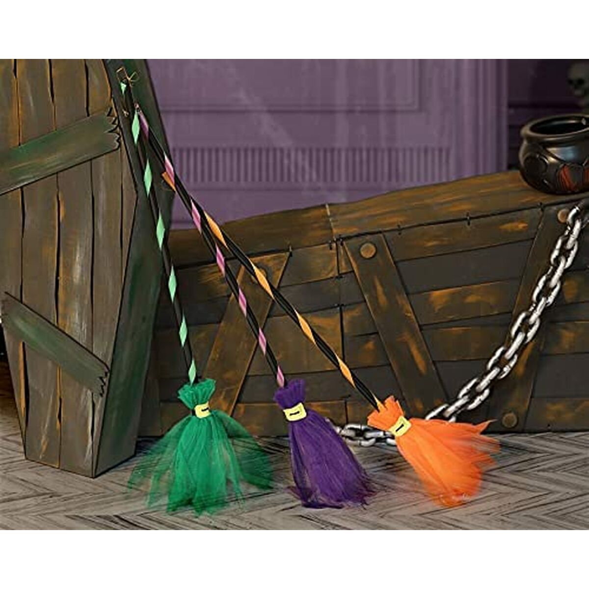 Sweeping Brush Halloween Witch 80 cm