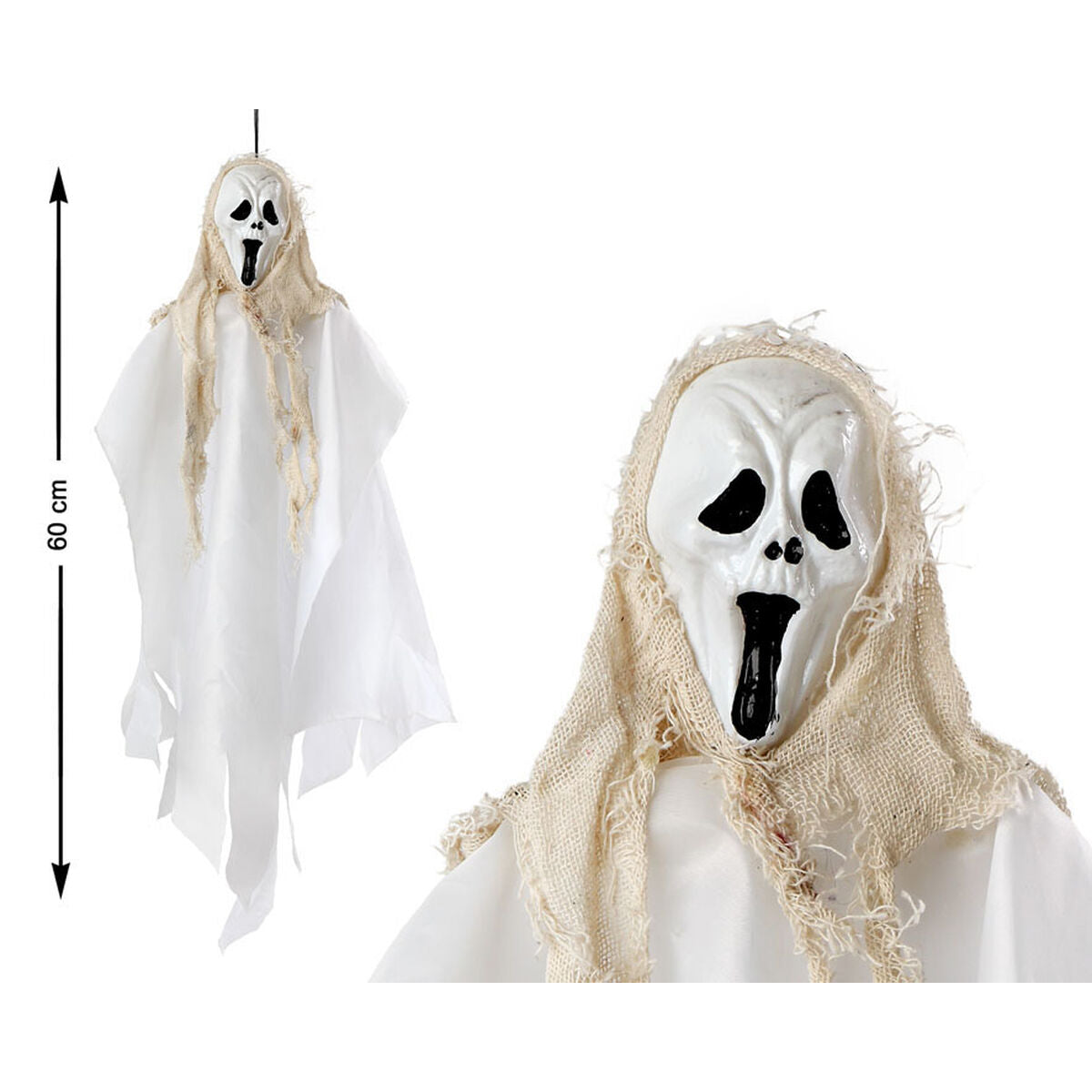 Ghost pendant White