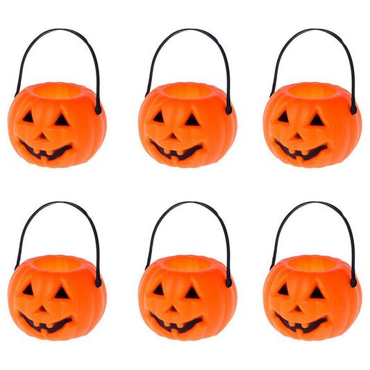🎃 Set 6 Secchielli Zucca Halloween 🎃